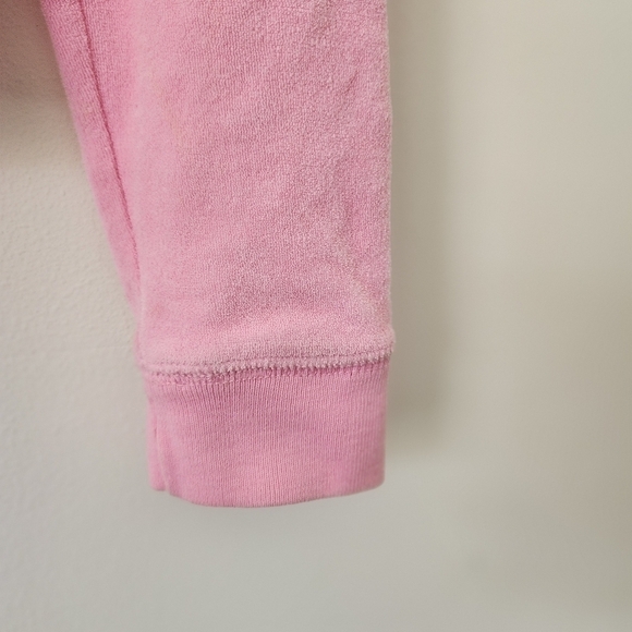 Vtg Lilly Pulitzer Barbie Pink Knit Hoodie Sweater Zip Up Vintage Size XS - Picture 7 of 12